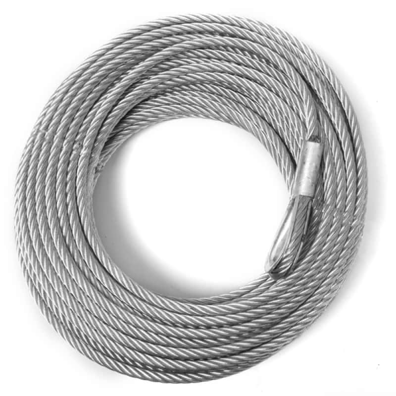 Rugged Ridge — Rugged Ridge UTV Winch Cable 3/16in x 50 feet
Winch Cable - view 2