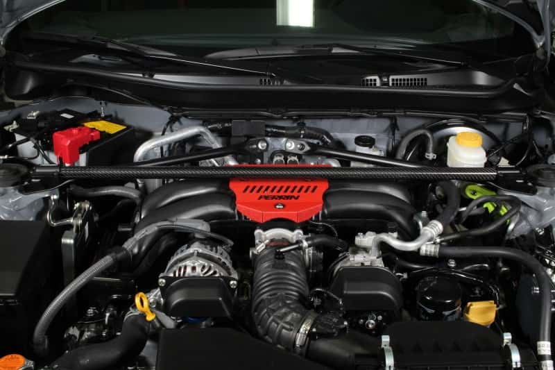 Perrin Performance — PERRIN 13-25 Subaru BRZ / Toyota GR86/86 / Scion FR-S Front Strut Brace - Carbon Fiber - view 4