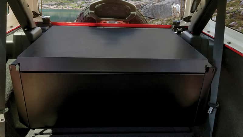 Tuffy Products — Tuffy Deluxe Enclosure For Jeep Wrangler W/O Subwoofer
Cargo Enclosure - view 4