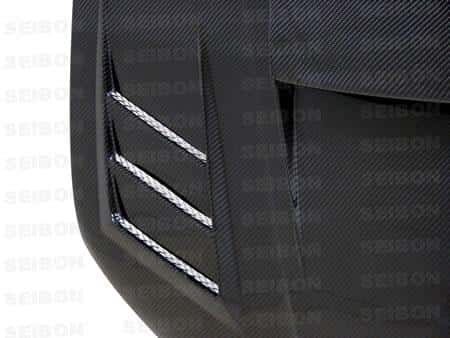 Seibon — Seibon 06-07 Subaru WRX/STi CWII Carbon Fiber Hood - view 18