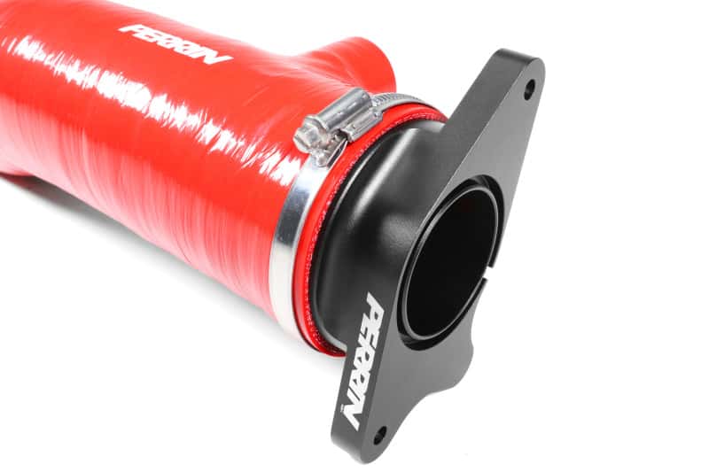 Perrin Performance — PERRIN 22-24 Subaru WRX / 20-25 LGT & OBXT Turbo Inlet Hose w/Turbo Adapter Flange (Long) - Red - view 10