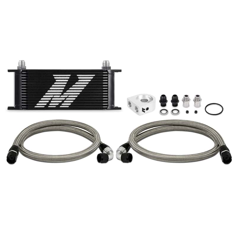 Mishimoto — Mishimoto Universal Oil Cooler Kit 16-Row Black
Uni. Oil Cooler Kit - view 1