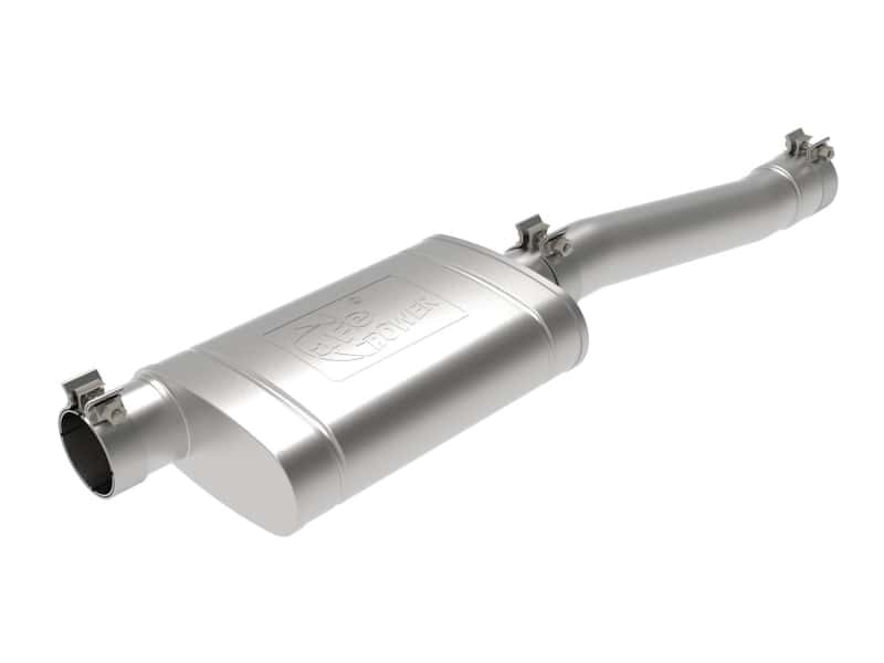 aFe — aFe 20-21 GM Trucks (V8-6.2L) 409 Stainless Steel Muffler Upgrade Pipe
Muffler Upgrade - view 1