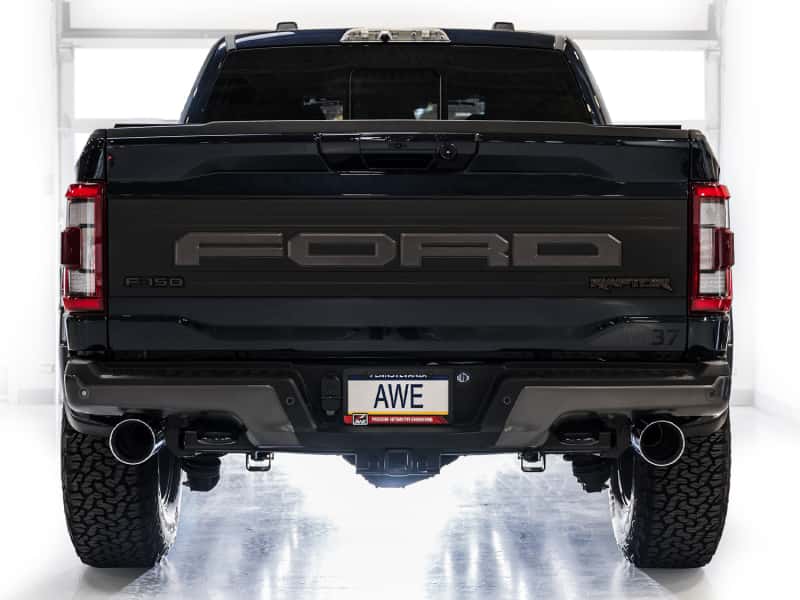 AWE Tuning — AWE Gen 3 Raptor SwitchPath Exhaust  - Chrome Silver Tips
SwitchPath Exhaust - view 6