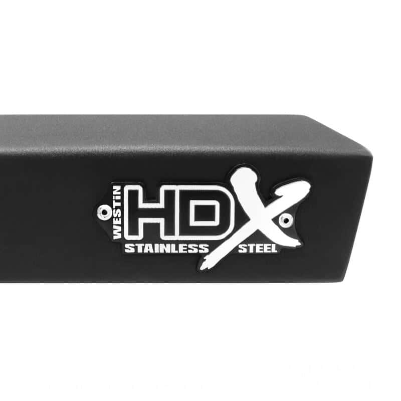 Westin — Westin 07-18 Jeep Wrangler JK 2dr. HDX Stainless Drop Nerf Step Bars - Tex. Blk
Nerf/Step Bar - view 9