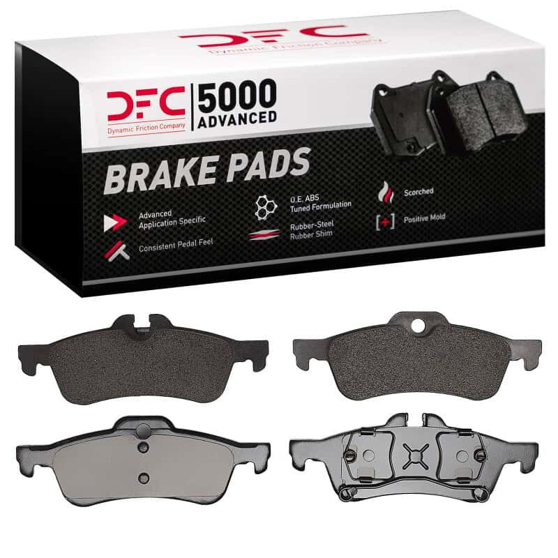 DFC — DFC 02-08 Mini Cooper (Excl Clubman) Rear 5000 Advanced Low Metallic Brake Pads
DFC Brake Pad Set - view 4