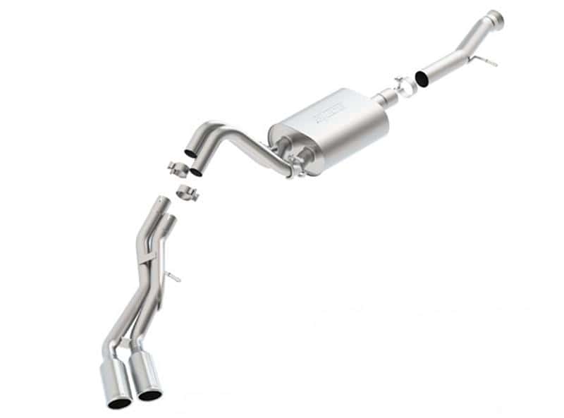Borla — Borla 2015 Cadillac Escalade/Yukon Denali 6.2L V8 AT 2WD/4WD Split Side Exit SS S-Type CB Exhaust
Cat-Back System
ExhstSysKt - view 1