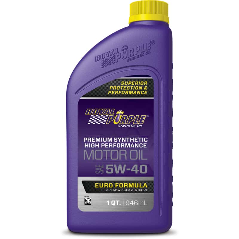 Royal Purple — Royal Purple Premium Synthetic High Performance Euro Formula 5W40 Motor Oil - 1 Quart - view 1