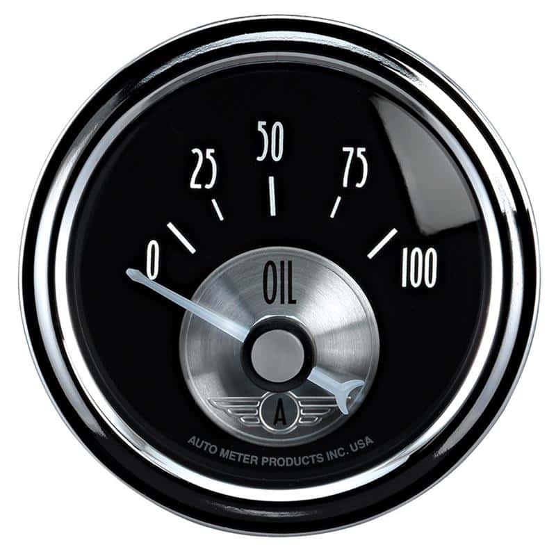AutoMeter — Autometer Prestige Series 52mm 0-100 PSI Short Sweep Electronic Oil Pressure Gauge
2-1/16" OIL PRESS, 0 - view 2