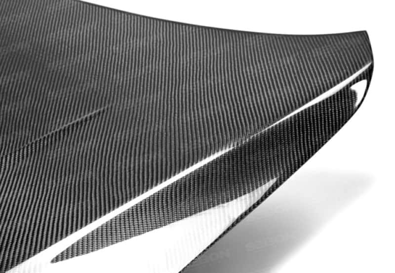 Seibon — Seibon 08-12 Mitsubishi Lancer Evo X DV-Style Carbon Fiber Hood - view 18