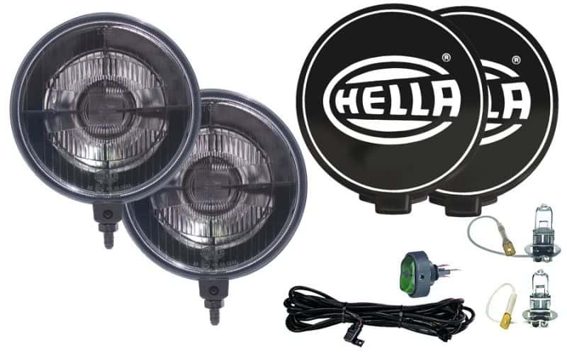 Hella — Hella 500 Series 12V Black Magic Halogen Driving Lamp Kit - view 18