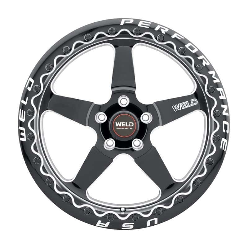Weld — Weld S904 20x10.5 Ventura Beadlock 5x127 ET38 BS7.25 Gloss BLK MIL DIA 71.5 - view 2