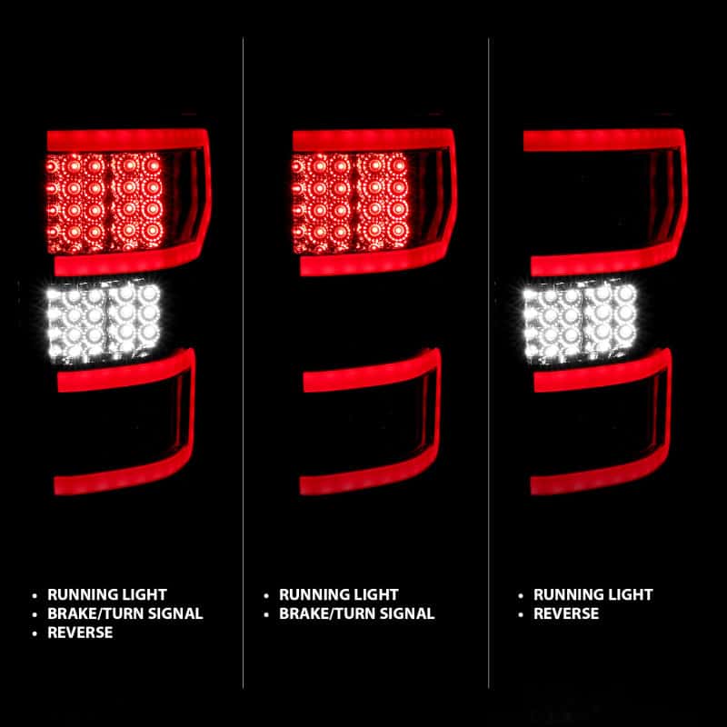ANZO — ANZO 18-19 Ford F-150 LED Taillights Chrome
Tail Light Set
LED Taillights - view 5