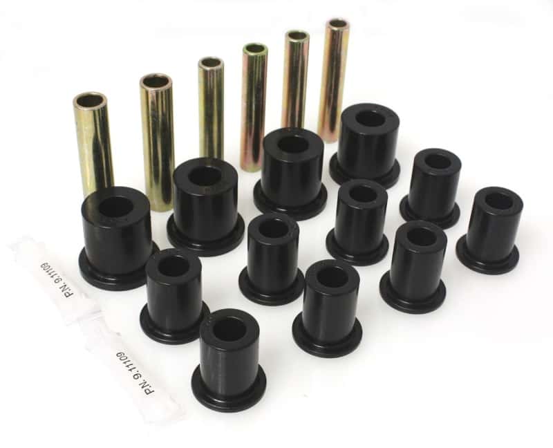 Energy Suspension — Energy Suspension 71-87 Blazer/Denali XL/Suburban/Yukon XL / 71-87 1/2ton/3/4ton/1ton Black Front Le
Leaf Spring Bushing - view 1
