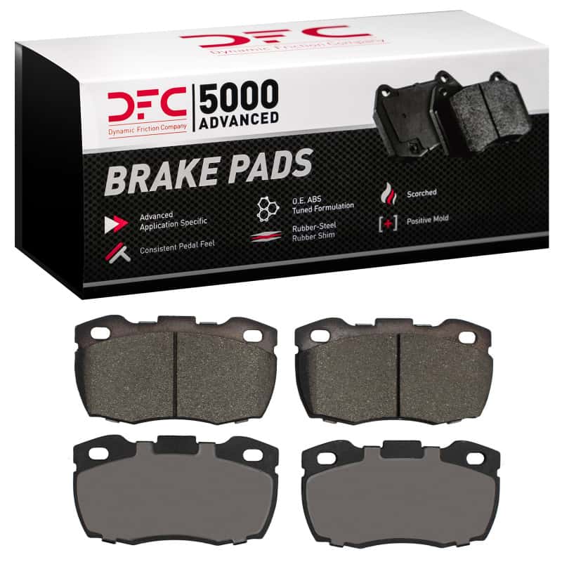 DFC — DFC 93-16 Land Rover Defender 90 Front 5000 Advanced Low Metallic Brake Pads
DFC Brake Pad Set - view 4