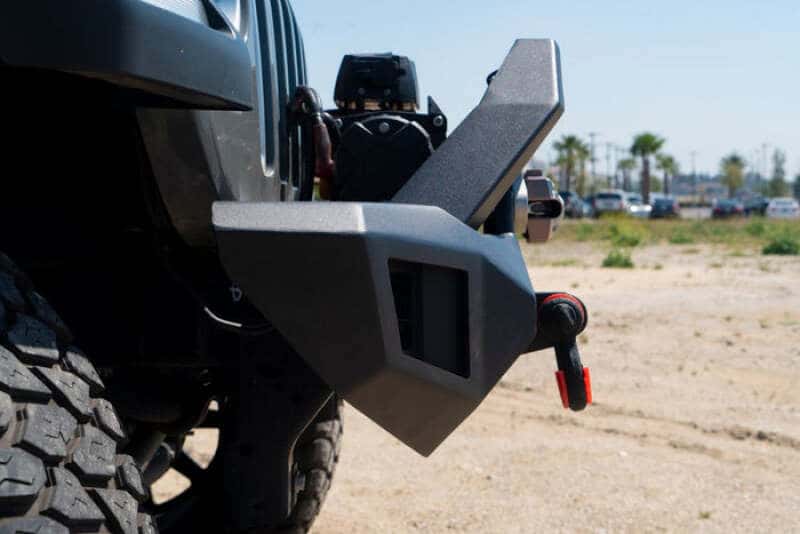 Body Armor 4x4 — Body Armor 4x4 07-22 Jeep Wrangler JK/JL & Gladiator JT Orion Mid-Width Front Bumper
Orion Front Bumper - view 2