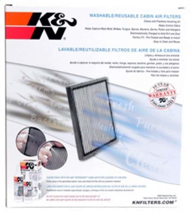 K&N Engineering — K&N 11-16 Jeep Grand Cherokee / 11-16 Dodge Durango Cabin Air Filter - view 7