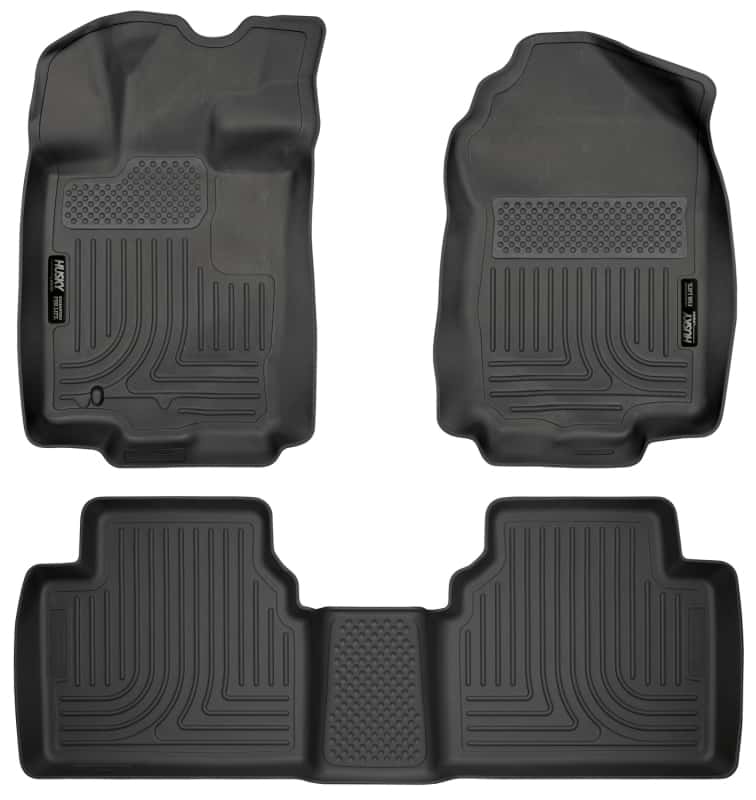 Husky Liners — Husky Liners 10-12 Ford Fusion/Lincoln MKZ (FWD) WeatherBeater Combo Black Floor Liners
Floor Liners - view 1