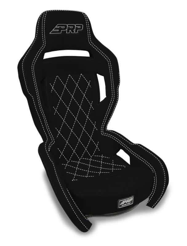 PRP Seats — PRP Contour Suspension Seat - Black Cloth - view 1