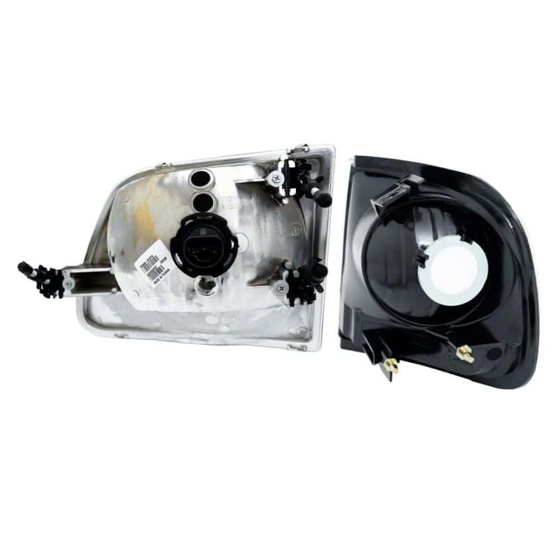 Raxiom — Raxiom 97-03 Ford F-150 G2 Euro Headlights w/ Parking Lights- Blk Housing (Clear Lens)
Headlights - view 2