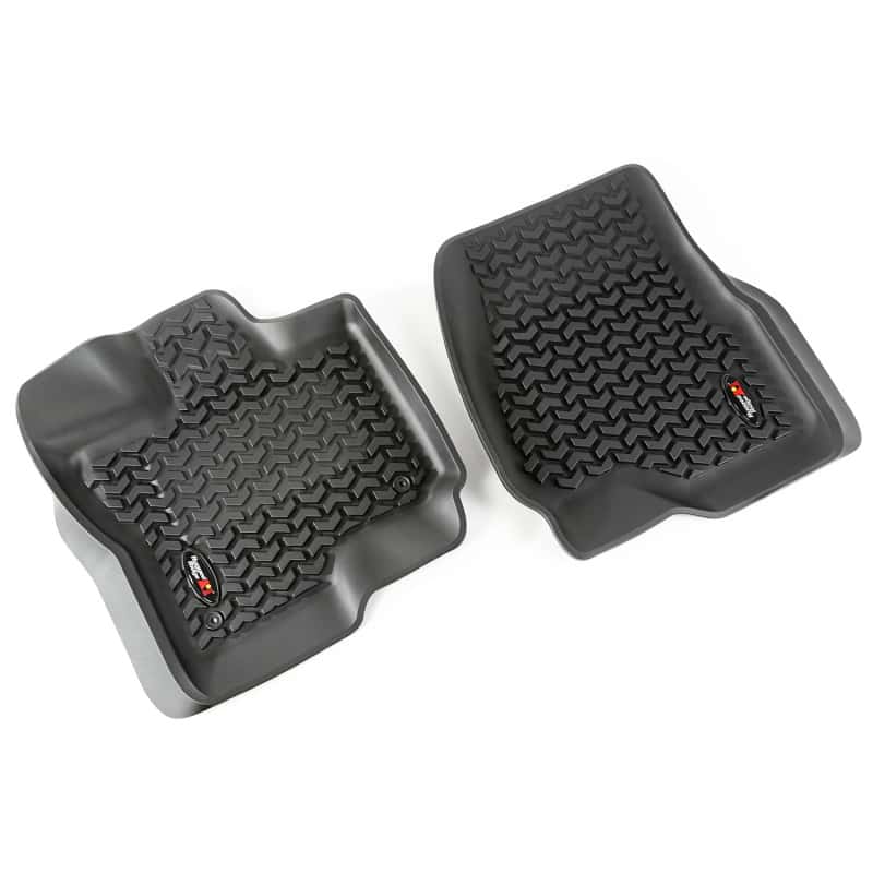 Rugged Ridge — Rugged Ridge Floor Liner Front Black 2015-2020 Ford F-150 / Raptor / Extended / Super Crew Cab
Terrain Floor Liner
Floor Mat Set - view 2