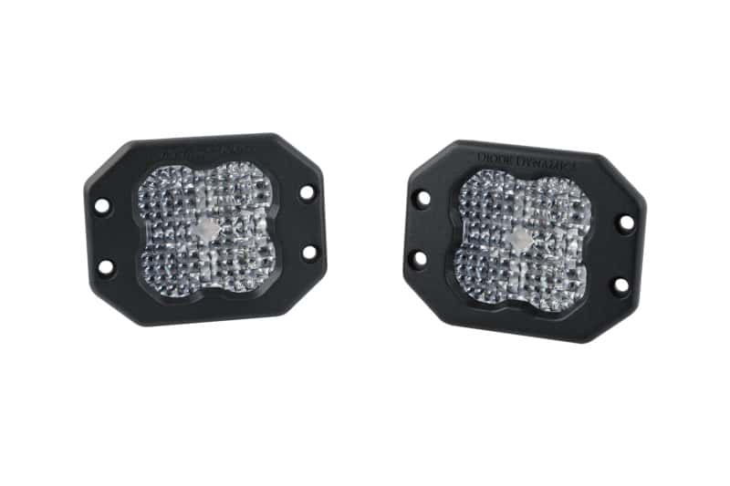 Diode Dynamics — Diode Dynamics SS3 Pro ABL - White Flood Flush (Pair) - view 1