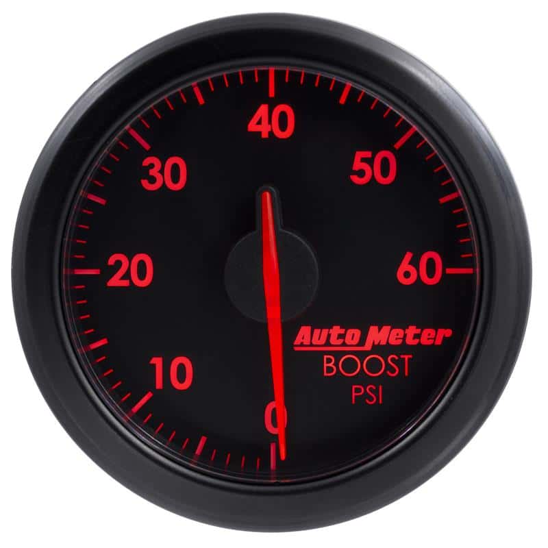 AutoMeter — Autometer Airdrive 2-1/6in Boost Gauge 0-60 PSI - Black
GA 2" BST AIRDRIV BK - view 3
