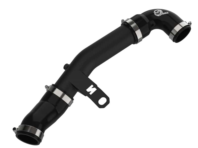 aFe — aFe 19-22 Hyundai Veloster N L4 2.0L (t) BladeRunner 2-1/2in Aluminum Hot Charge Pipe - Black
Hot Charge Pipe - view 1
