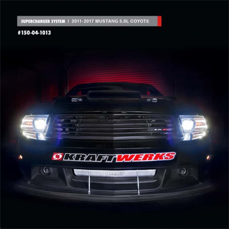 KraftWerks — KraftWerks 11-14 Ford Mustang 5.0L Coyote Supercharger System w/o Tuning - view 1