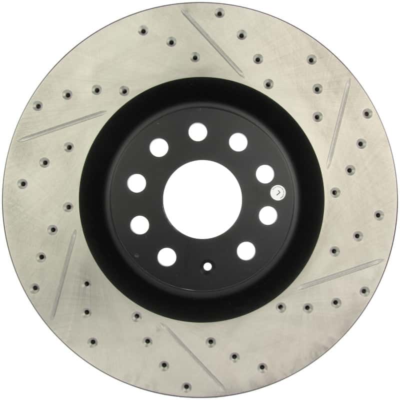 Stoptech — StopTech 09 VW Passat CC / 06-09 Passat Slotted & Drilled Left Front Rotor
Disc Brake Rotor
Slot/Drill Rotor - view 6