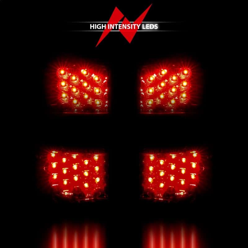 ANZO — ANZO 2000-2006 Chevrolet Suburban LED Taillights Red/Clear
TailLightSet - view 6