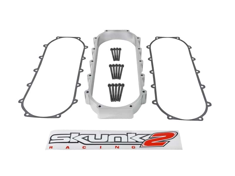 Skunk2 Racing — Skunk2 Ultra Series Honda/Acura Silver RACE Intake Manifold 2 Liter Spacer (Inc Gasket & Hardware)
IntMnfSpcr - view 6