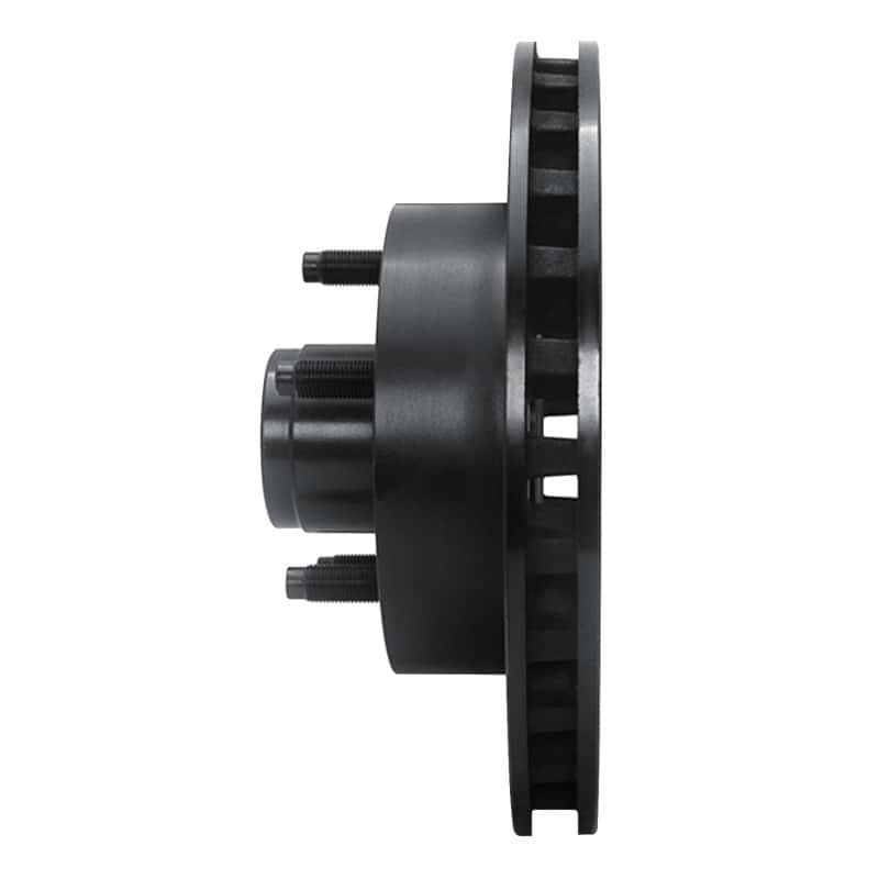 R1 Concepts — R1 95-97 Ford Ranger (USA/Canada) Front Left Drilled & Slotted Black Brake Rotor
R1 Brake Rotor Drill - view 3