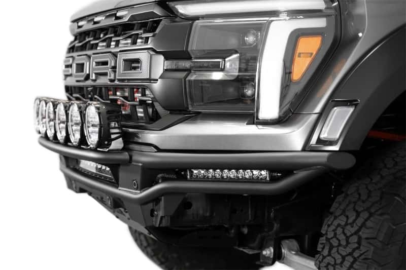 Addictive Desert Designs — Addictive Desert Designs 2021-2024 Ford F-150 Raptor Race Series Front Bumper Light Hoop
Bumper- Front - view 12