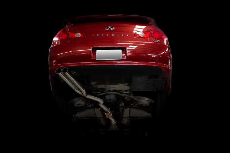 ISR Performance — ISR Performance EP (Straight Pipes) Dual Tip Exhaust - 05-06 Infiniti G35 Sedan - view 1