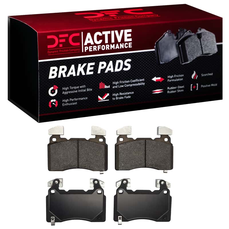 DFC — DFC 12-24 Cadillac CT6 Front Active Performance Pads - Low Metallic
DFC Brake Pad Set - view 4