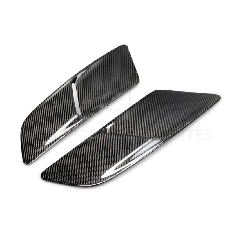 Anderson Composites — Anderson Composites 15-17 Ford Mustang GT Type-OE Hood Vents - view 2