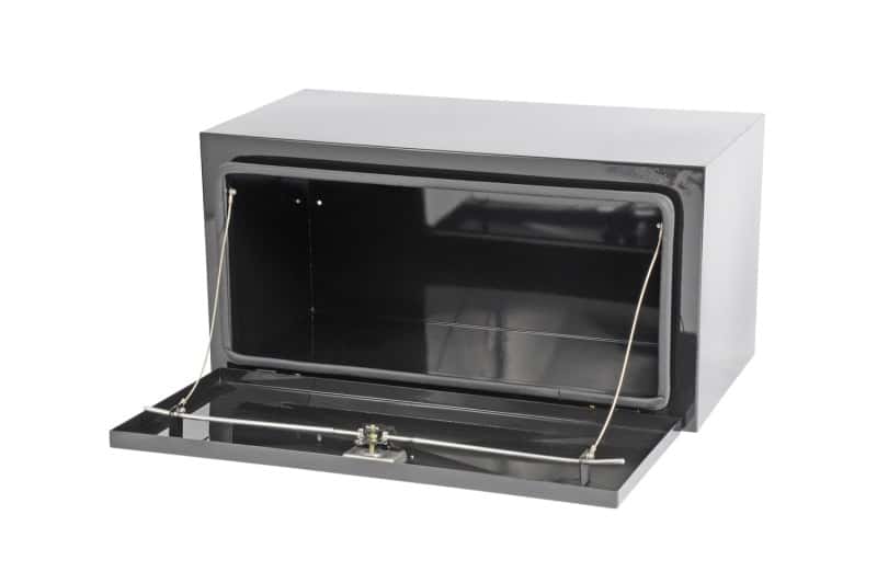 Dee Zee — Dee Zee Universal Tool Box - HD Underbed Black Steel 18X18X36
ToolBxTrkBedUnderBed - view 3
