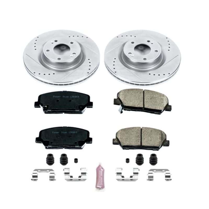 PowerStop — Power Stop 10-16 Hyundai Genesis Coupe Front Z23 Evolution Sport Brake Kit - view 1