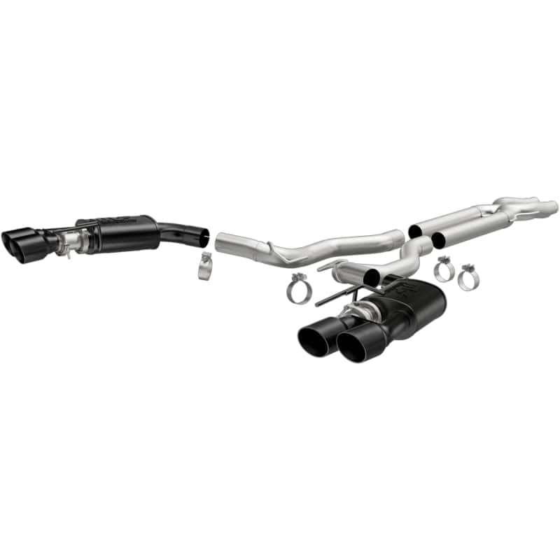 Magnaflow — MagnaFlow SYS Cat-Back 2018 Ford Mustang GT 5.0L Competition Dual Exit Black 4in Tips
Cat-Back - view 2