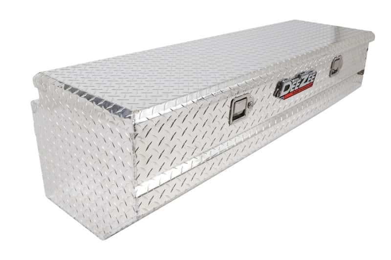 Dee Zee — Dee Zee Universal Tool Box - Red Chest BT Alum 56In Slanted
Tool Box - view 4