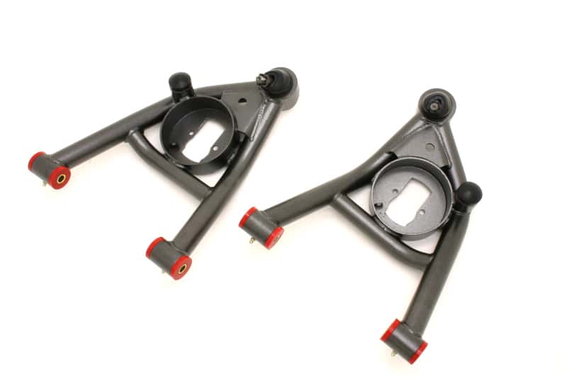 BMR Suspension — BMR 64-72 A-Body Non-Adj. Lower A-Arms (Polyurethane) - Black Hammertone
Lower Control Arms - view 1