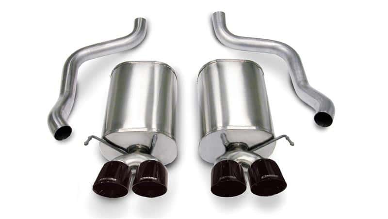 CORSA Performance — Corsa 2005-2007 Chevrolet Corvette C6 6.0L V8 Black Sport Axle-Back Exhaust
Exhaust - view 2
