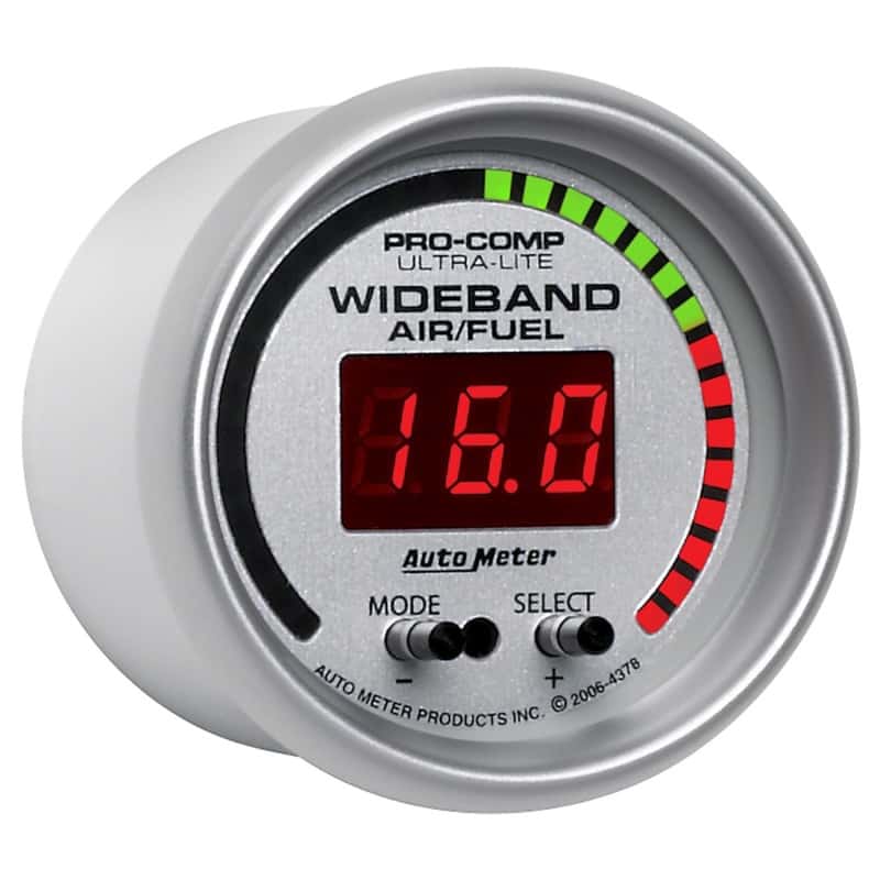 AutoMeter — Autometer Ultra-Lite 52mm Wideband Air/Fuel Gauge
2-1/16" WIDEBAND A/F - view 6