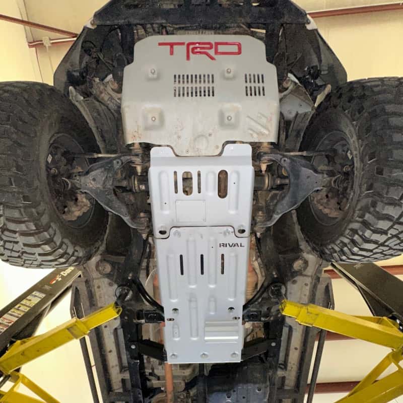 Rival 4x4 — Rival 2010-2024 Toyota 4Runner 5th Gen  Aluminum TRD Connection Skid Plate
Trd Skid Plate - view 4