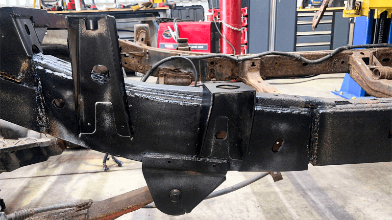 RustBuster — Rust Buster 2004-2012 Chevy Colorado & GMC Canyon Rear ward Leaf Spring Mount - Left - view 9
