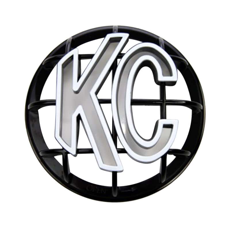 KC HiLiTES — KC HiLiTES 5in. Round ABS Stone Guard for Apollo Lights (Single) - Black w/White KC Logo
Apollo Pro - view 2