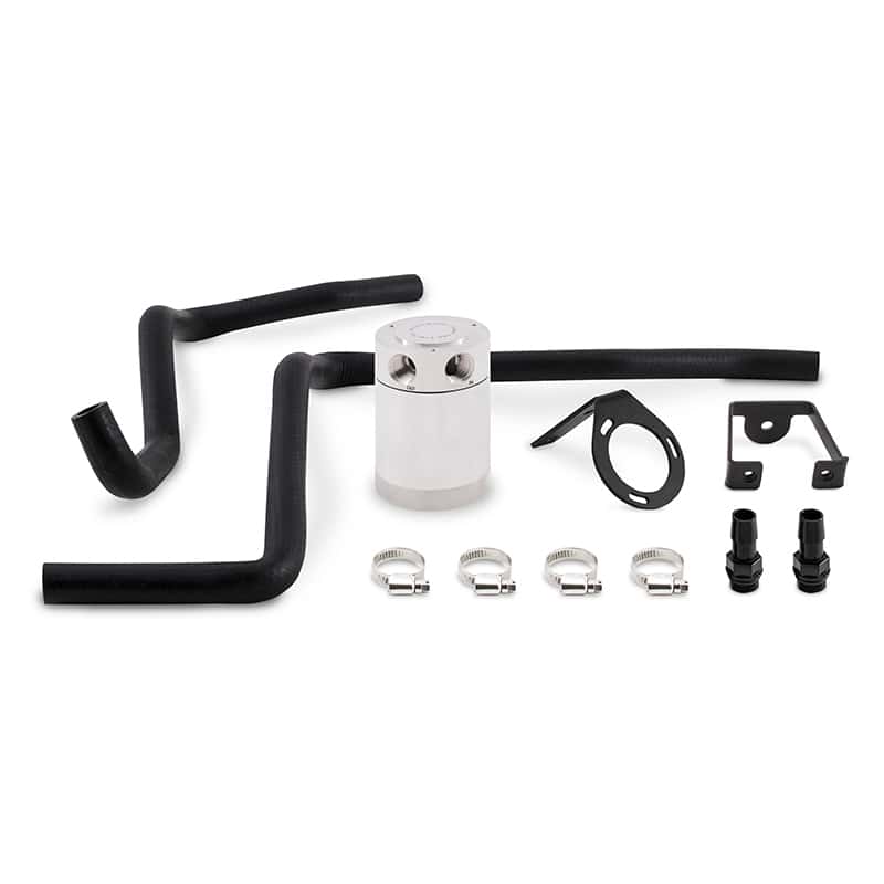 Mishimoto — Mishimoto 12-14 Dodge Charger / 12-14 Chrysler 300C 6.4L Direct Fit Oil Catch Can Kit - Polished
Oil Catch Can Kit - view 1