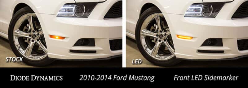 Diode Dynamics — Diode Dynamics Mustang 2010 LED Sidemarkers Smoked Set - view 8