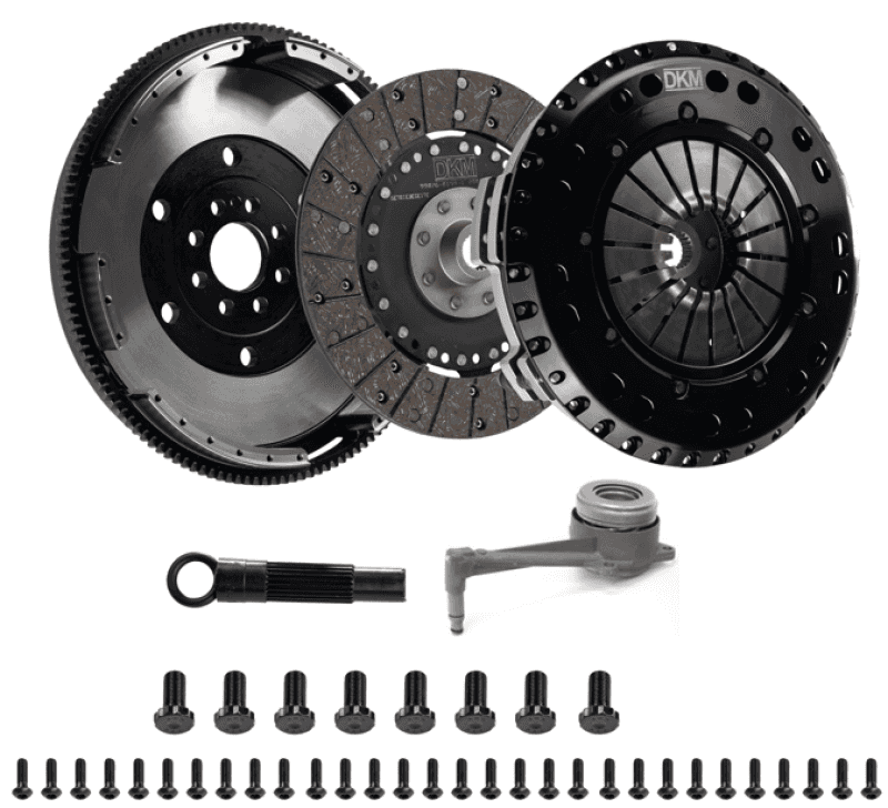 DKM Clutch — DKM Clutch 2.0 VW/Audi A3 TSI 8 Bolt Motor MS Twin Disc Clutch w/Steel Flywheel (660 ft/lbs Torque)
dkmMS-034-060
Clutch Kit - view 2